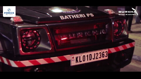 Force Gurkha | Kerala Police Department Delivery